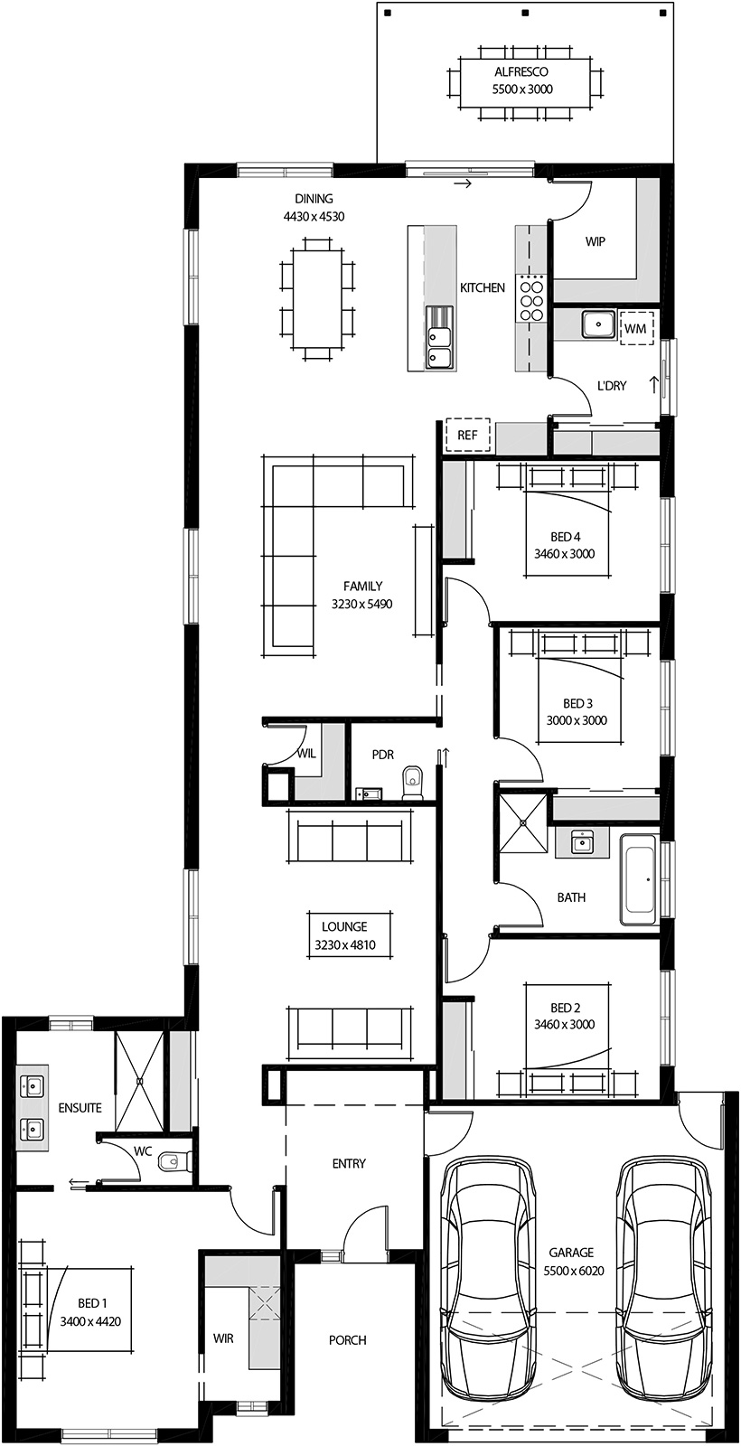 264 floor layout