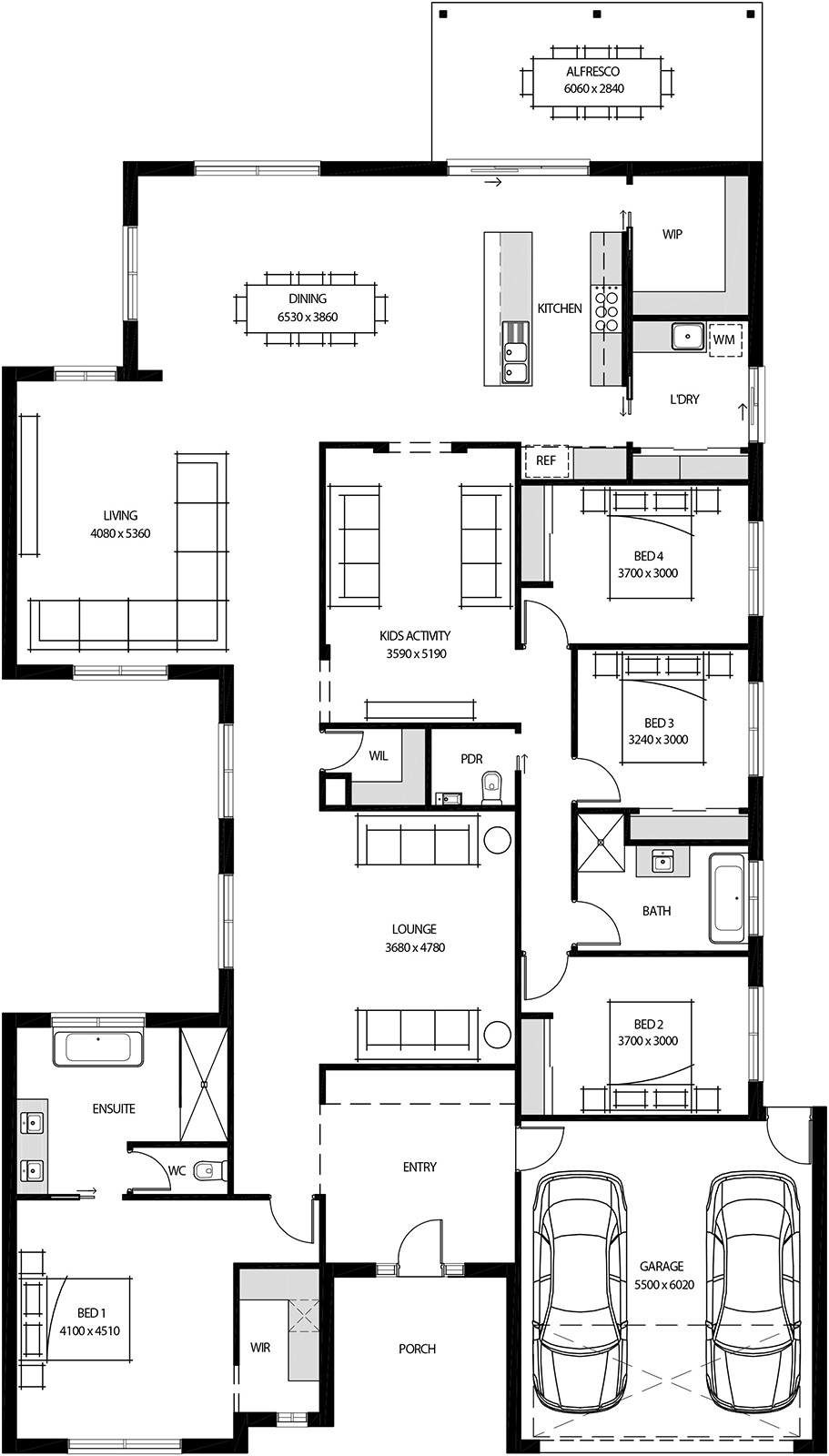 335 floor layout